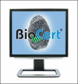 BioCert PC Security products feature fingerprint biometric software solutions that incorporate secure login to windows and single sign on password management.